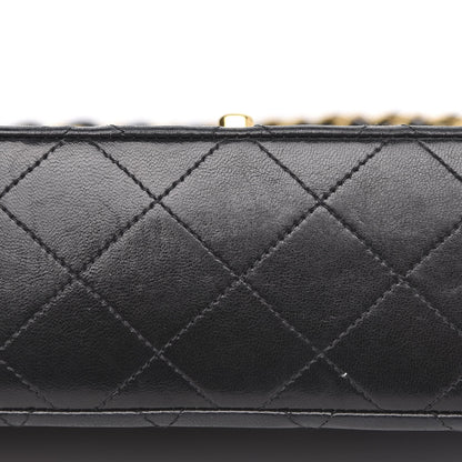 Chanel Lambskin Quilted Small Double Flap Black 9 of 16