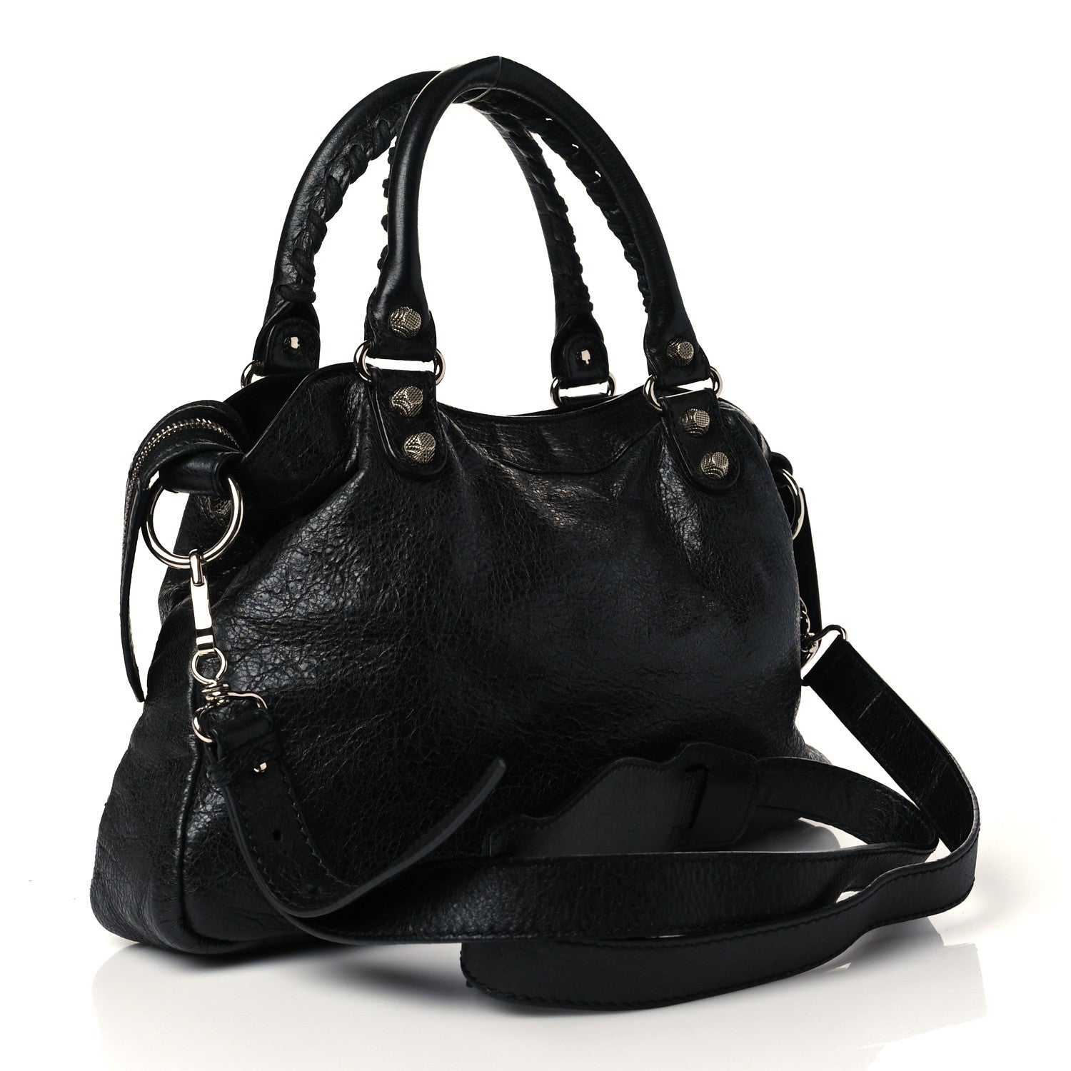Balenciaga Agneau Giant 12 Silver Hardware Town Black 2 of 9