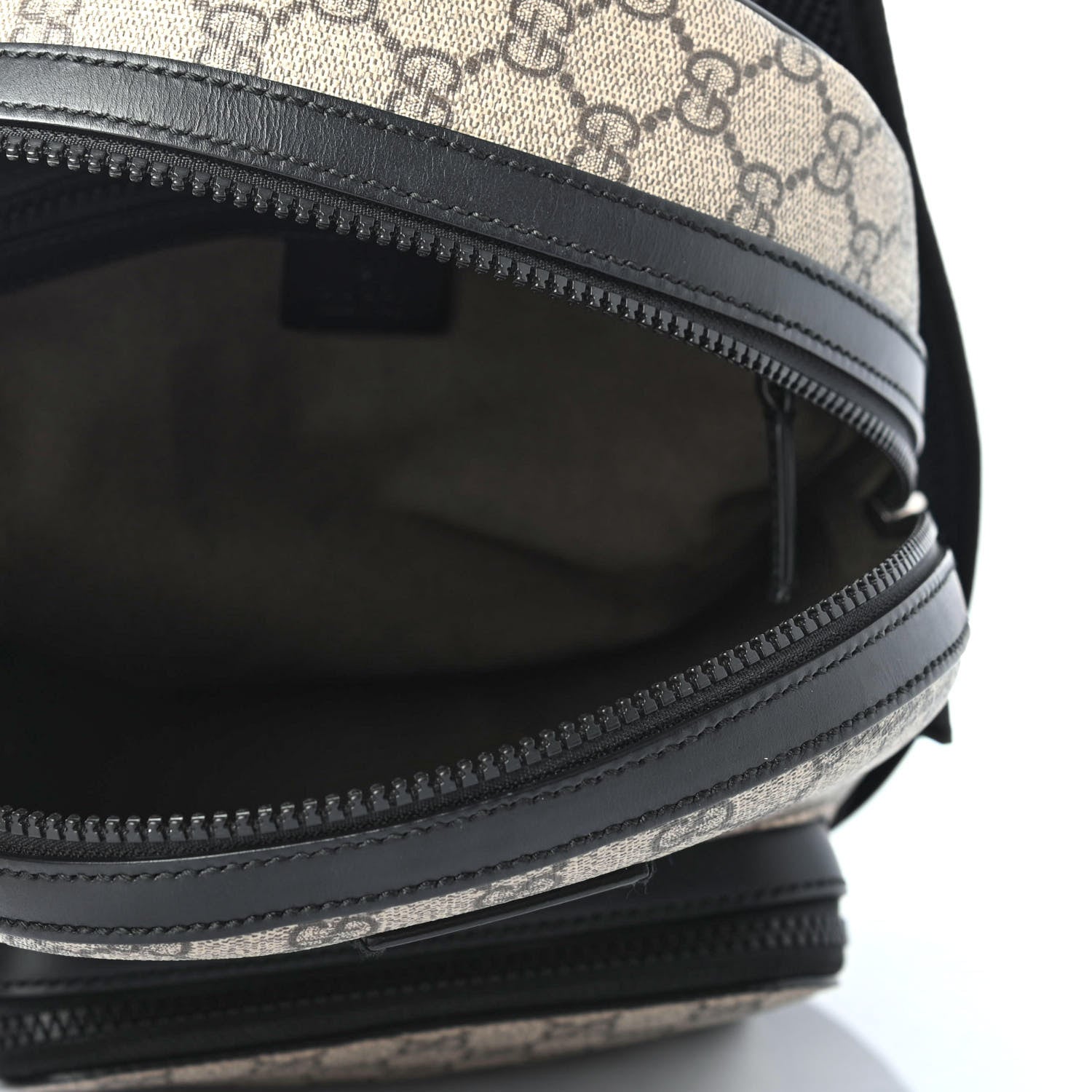 Gucci GG Supreme Monogram Small Eden Day Backpack Black 4 of 4