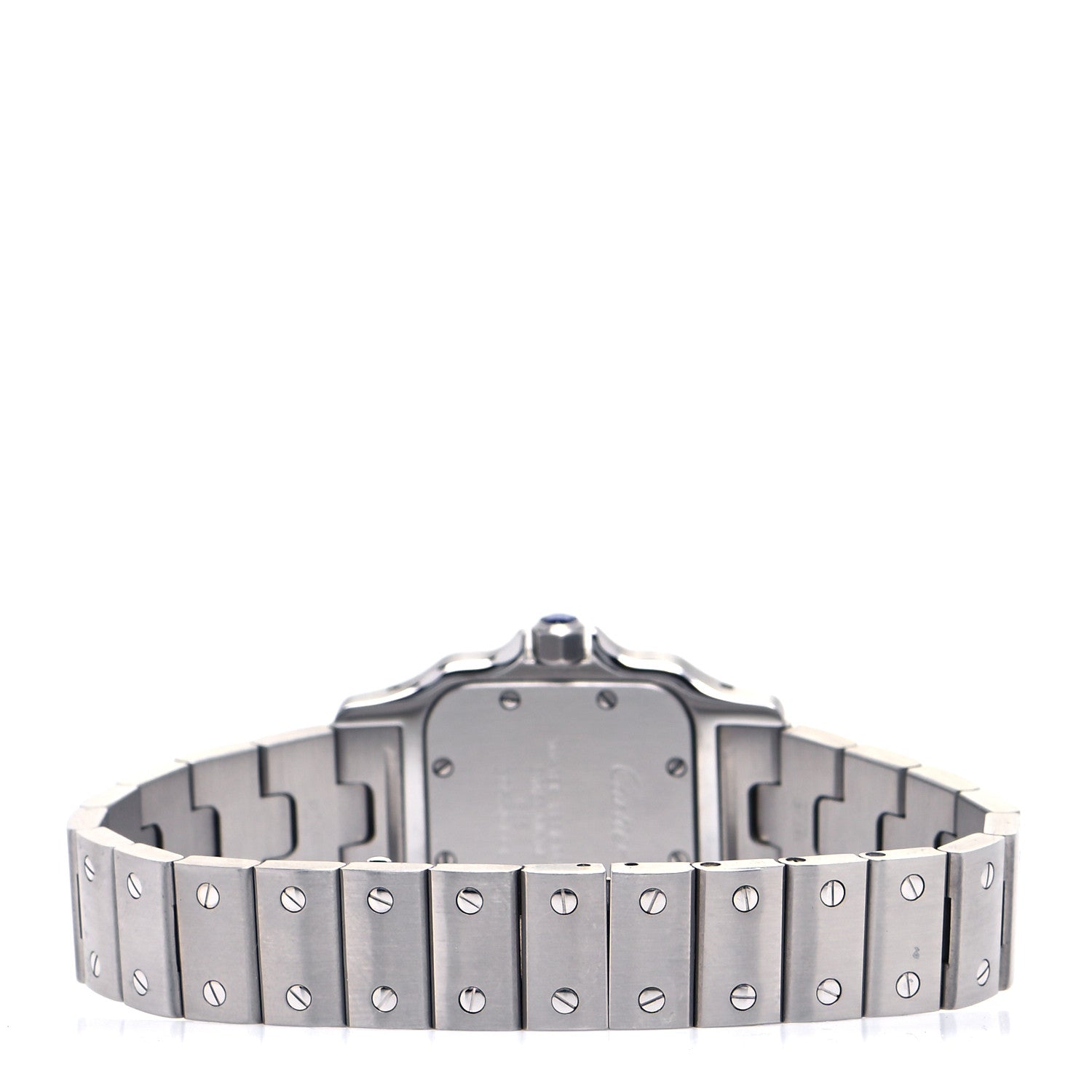 Cartier Stainless Steel 24mm Santos de Cartier Galbee Quartz Watch 3 of 5