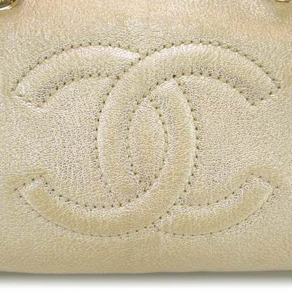 Chanel Luxe Ligne Medium Bowler Tote Metallic 5 of 9