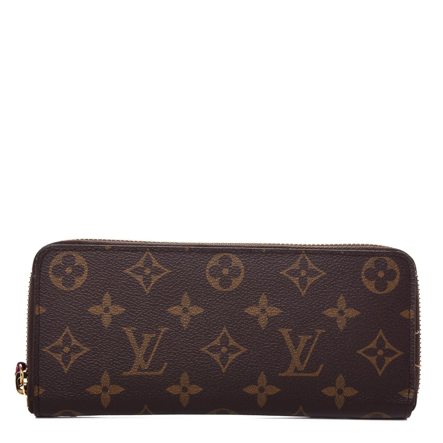 Monogram Clemence Wallet Fuchsia