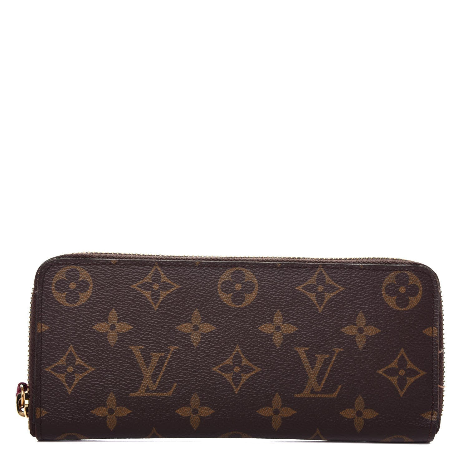 Louis Vuitton Monogram Clemence Wallet Fuchsia 1 of 9