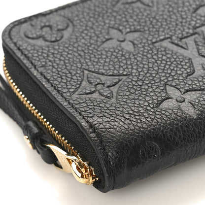 Louis Vuitton Empreinte Zippy Coin Purse Black 7 of 9
