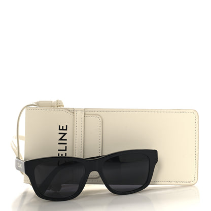 Celine Acetate Square Sunglasses CL40249U-Y Black 7 of 7