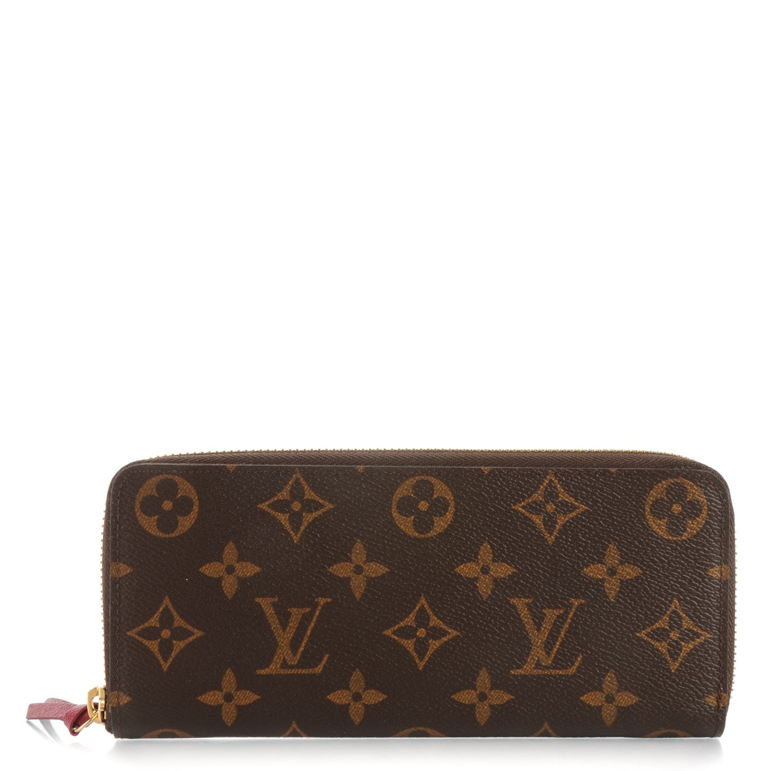 Louis Vuitton Monogram Clemence Wallet Fuchsia 1 of 7