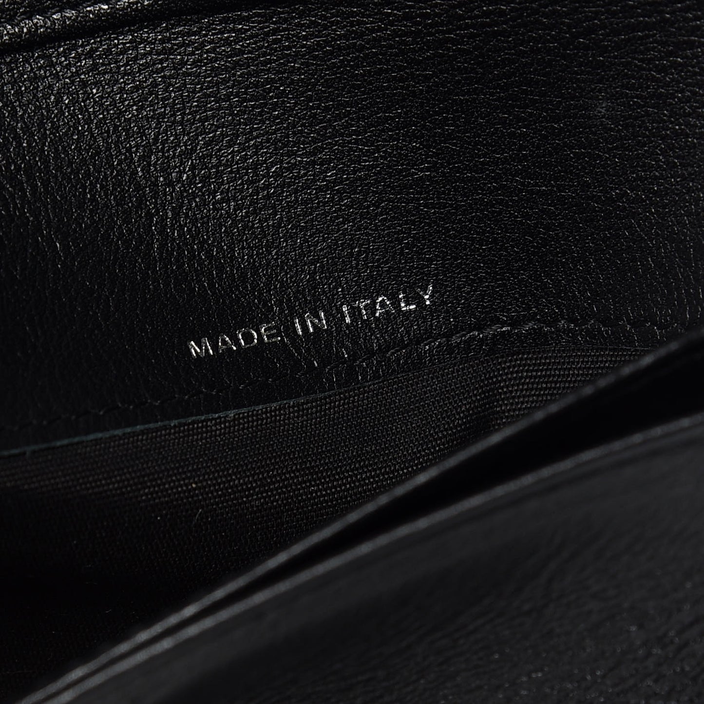 Caviar Sevruga Large Zip Pocket Wallet Black
