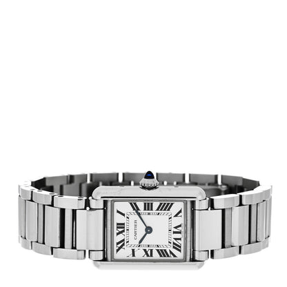 Cartier Stainless Steel 22mm Tank Must Quartz Watch 2 of 5