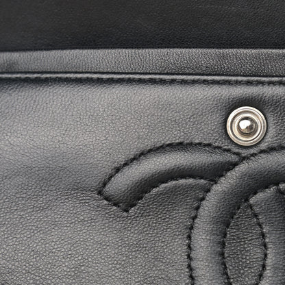 Chanel Patent Quilted Medium Double Flap Black 12 of 22