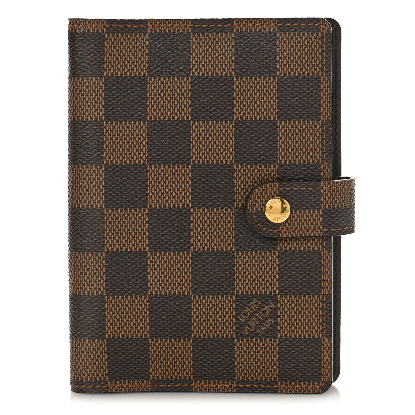 Damier Ebene Small Ring Agenda Cover