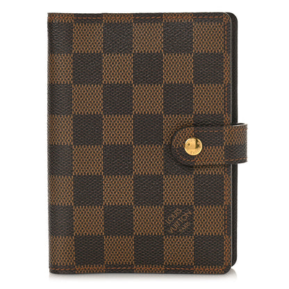 Louis Vuitton Damier Ebene Small Ring Agenda Cover 1 of 8