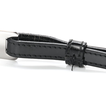 Gucci Calfskin Logo Plate Belt 70 28 Black 3 of 4
