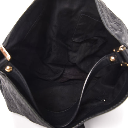 Gucci Guccissima Large New Ladies Web Hobo Black 5 of 12