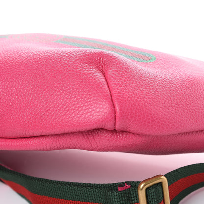 Gucci Grained Calfskin Logo Belt Bag Pink 9 of 10