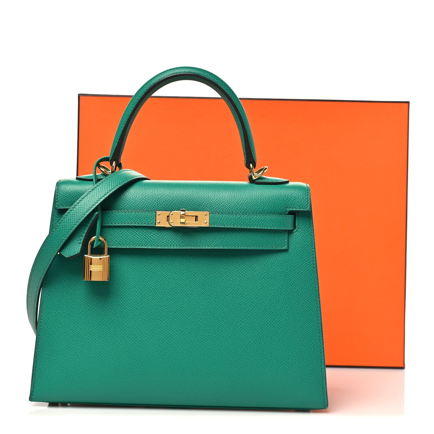 Epsom Kelly Sellier 25 Vert Jade