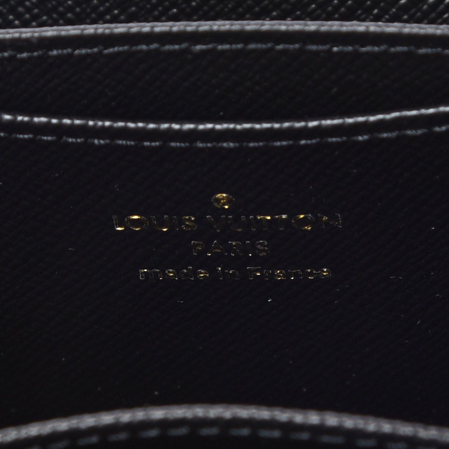 Epi Love Lock Zippy Coin Purse Black