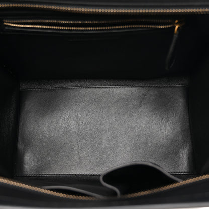 Celine Satin Calfskin Mini Tri-Color Luggage Seashell 5 of 10