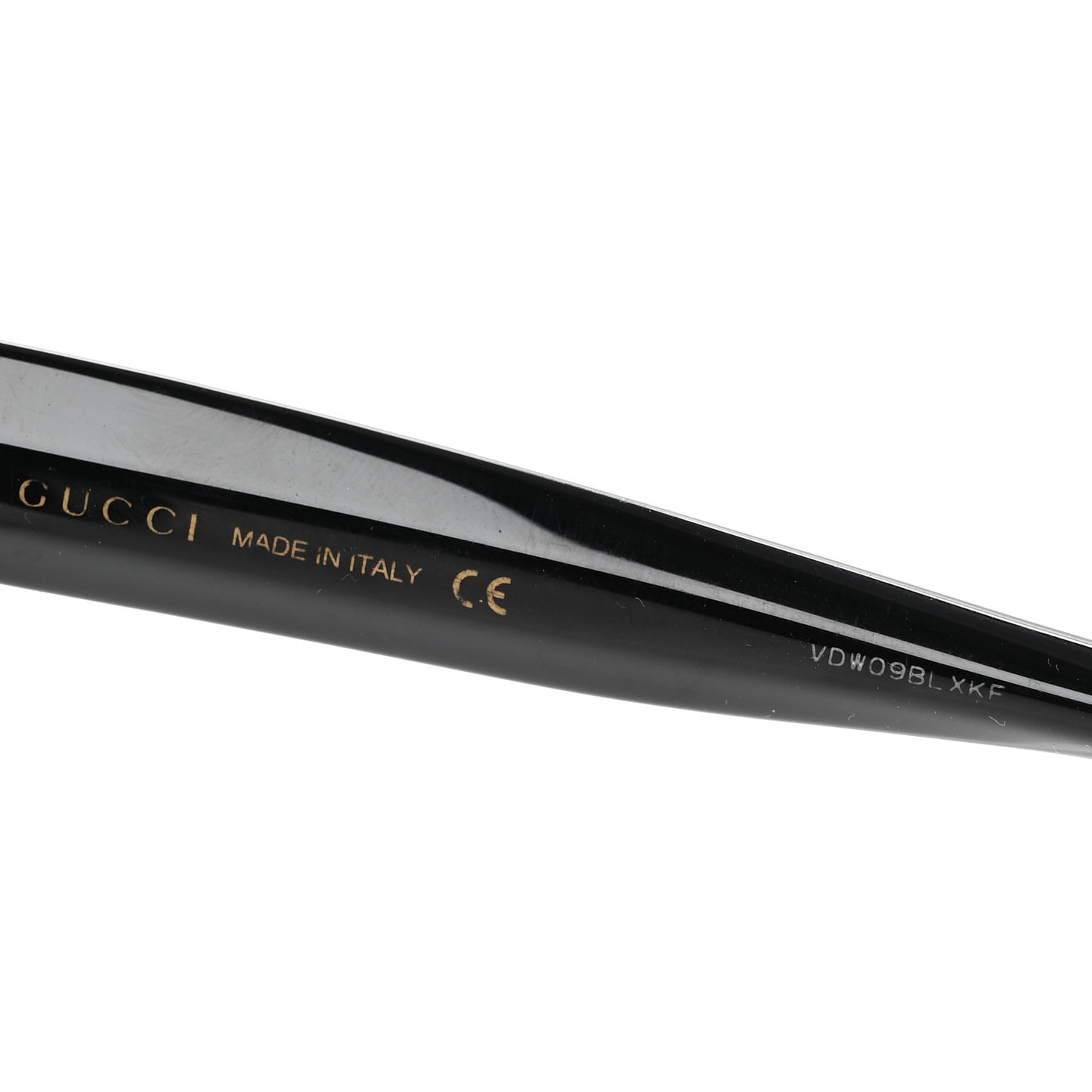 Acetate Crystal Star Round Frame Sunglasses GG0208S Black