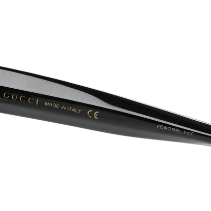 Gucci Acetate Crystal Star Round Frame Sunglasses GG0208S Black 5 of 8