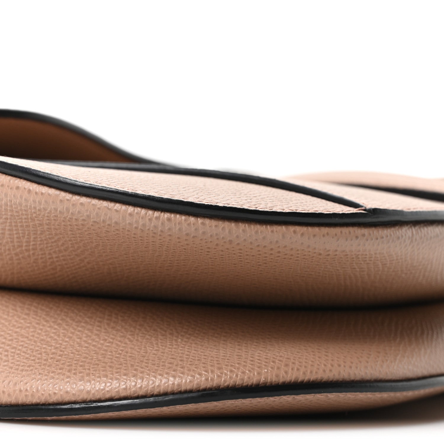 Christian Dior Grained Calfskin Saddle Bag Fard 9 of 10