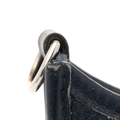 Hermes Taurillon Clemence Amazone Evelyne TPM Bleu Nuit Bleu Indigo 15 of 16