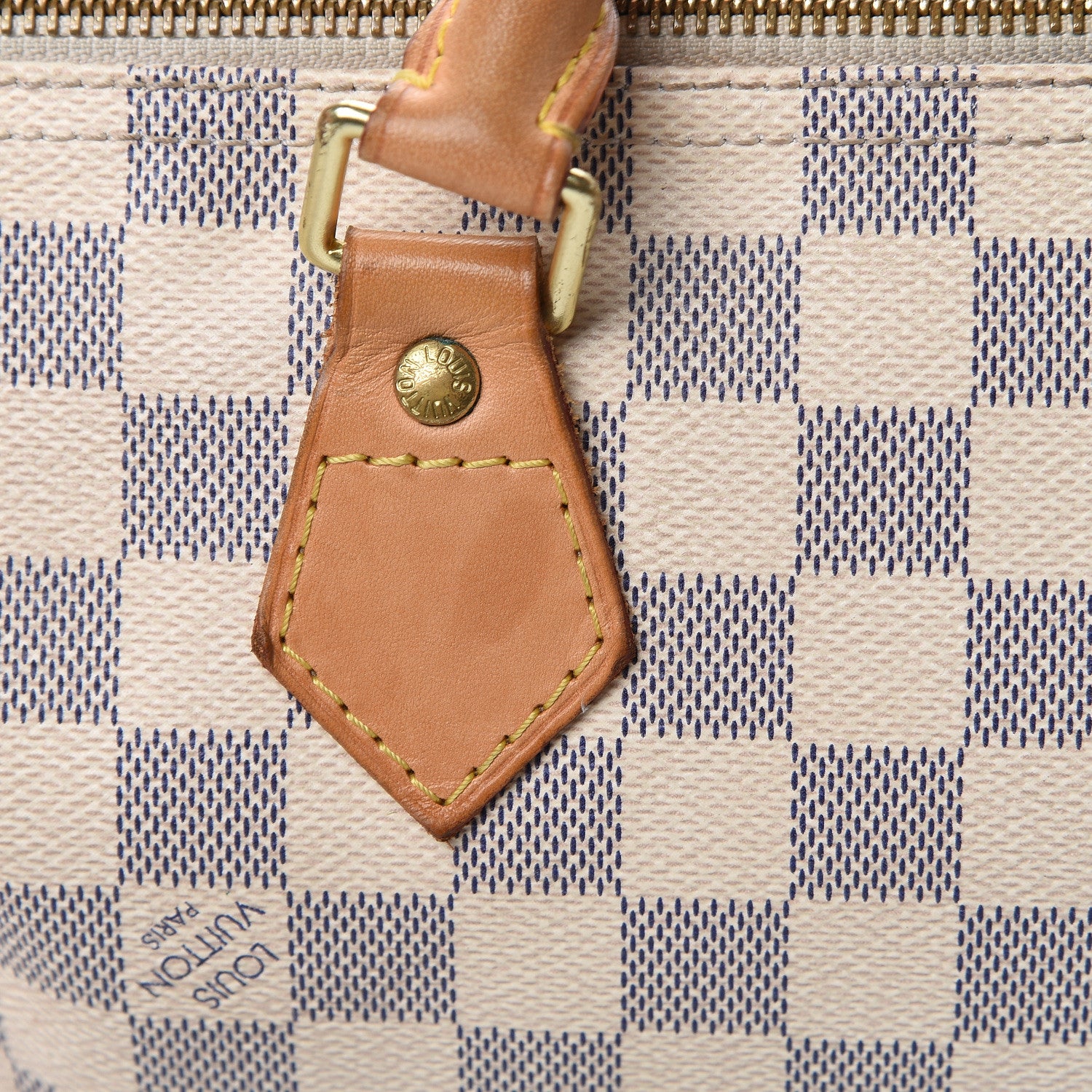 Louis Vuitton Damier Azur Speedy 30 12 of 15