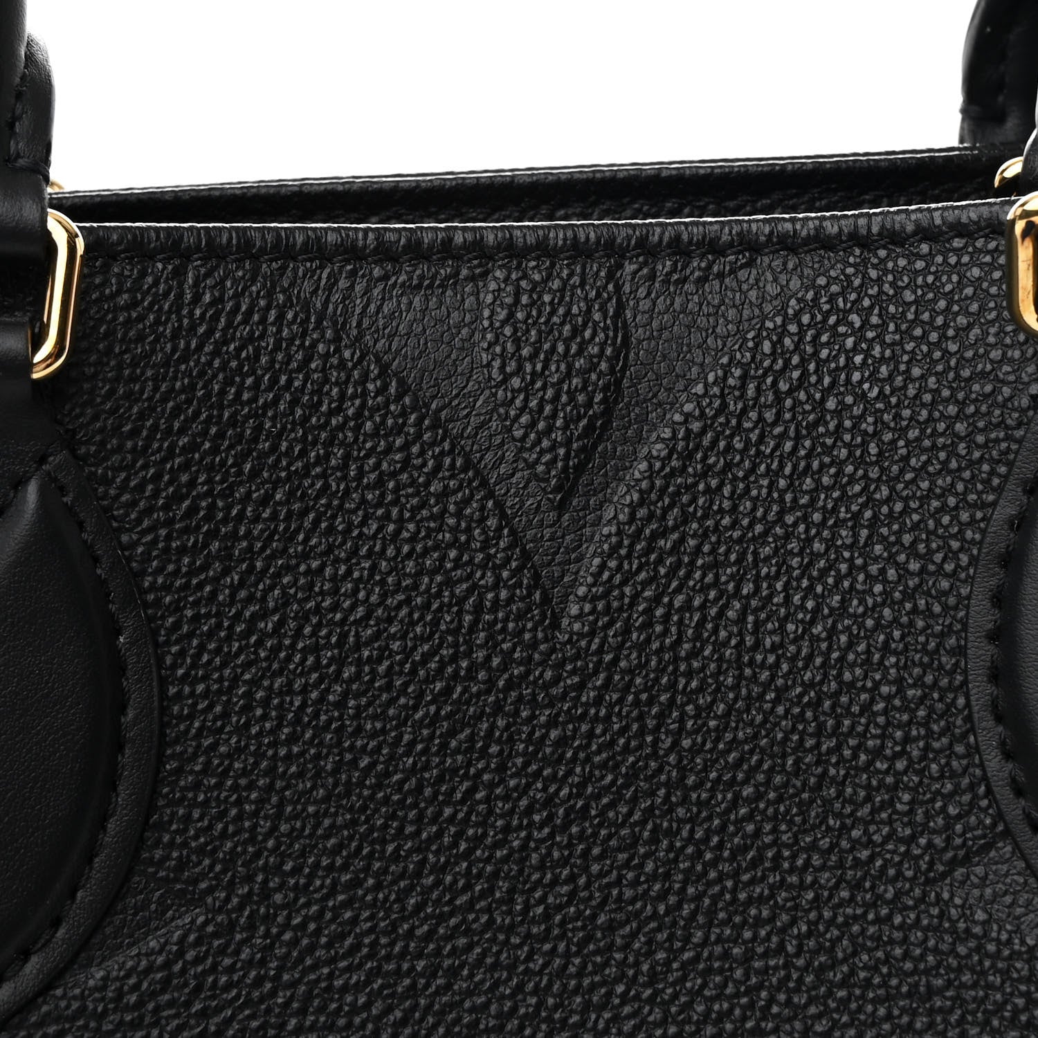 Louis Vuitton Empreinte Monogram Giant OnTheGo MM Black 7 of 9