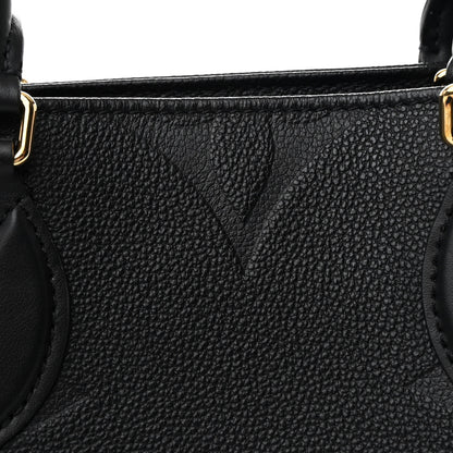 Louis Vuitton Empreinte Monogram Giant OnTheGo MM Black 7 of 9
