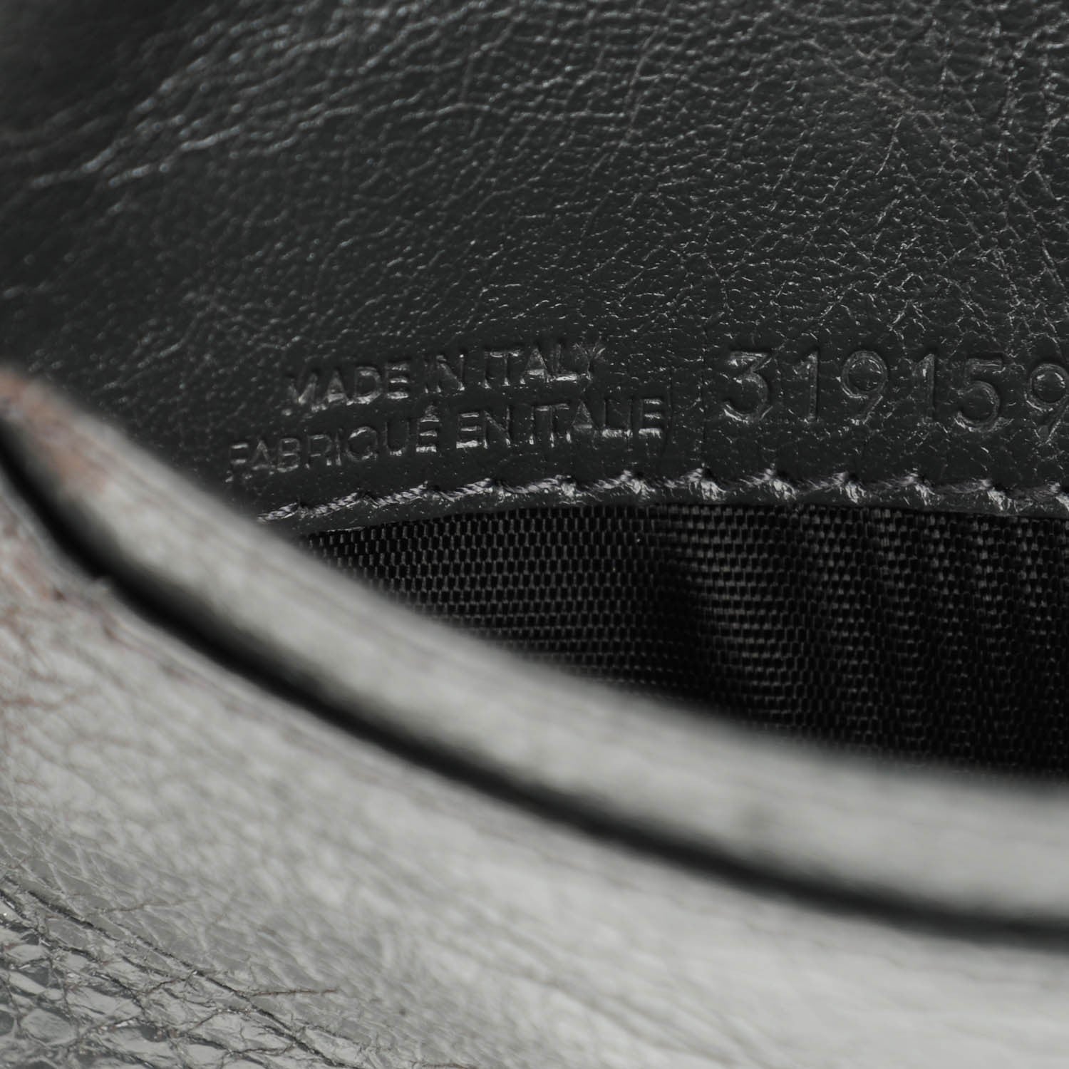 Balenciaga Agneau Giant 12 Card Case Gris Fossile 7 of 8