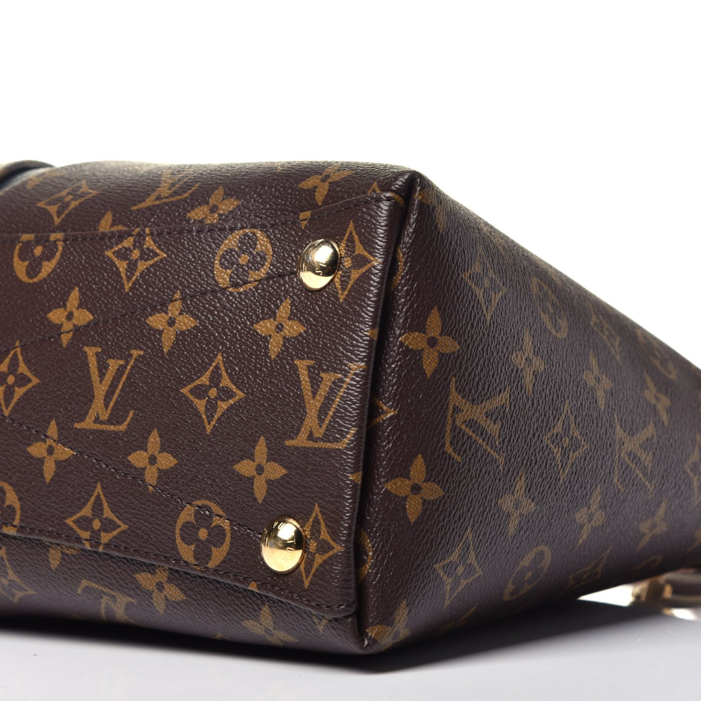 Monogram V Tote MM Black