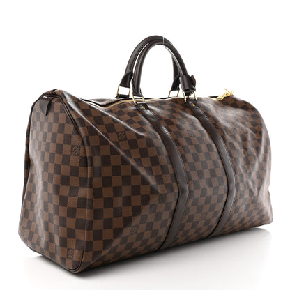 Louis Vuitton Damier Ebene Keepall 50 2 of 11