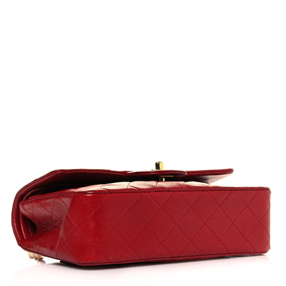 Chanel Lambskin Quilted Small Double Flap Red 4 of 18