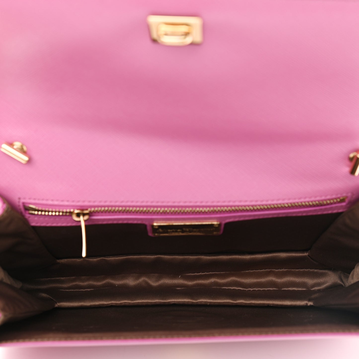 Printed Calfskin Ginny Shoulder Bag Anemone