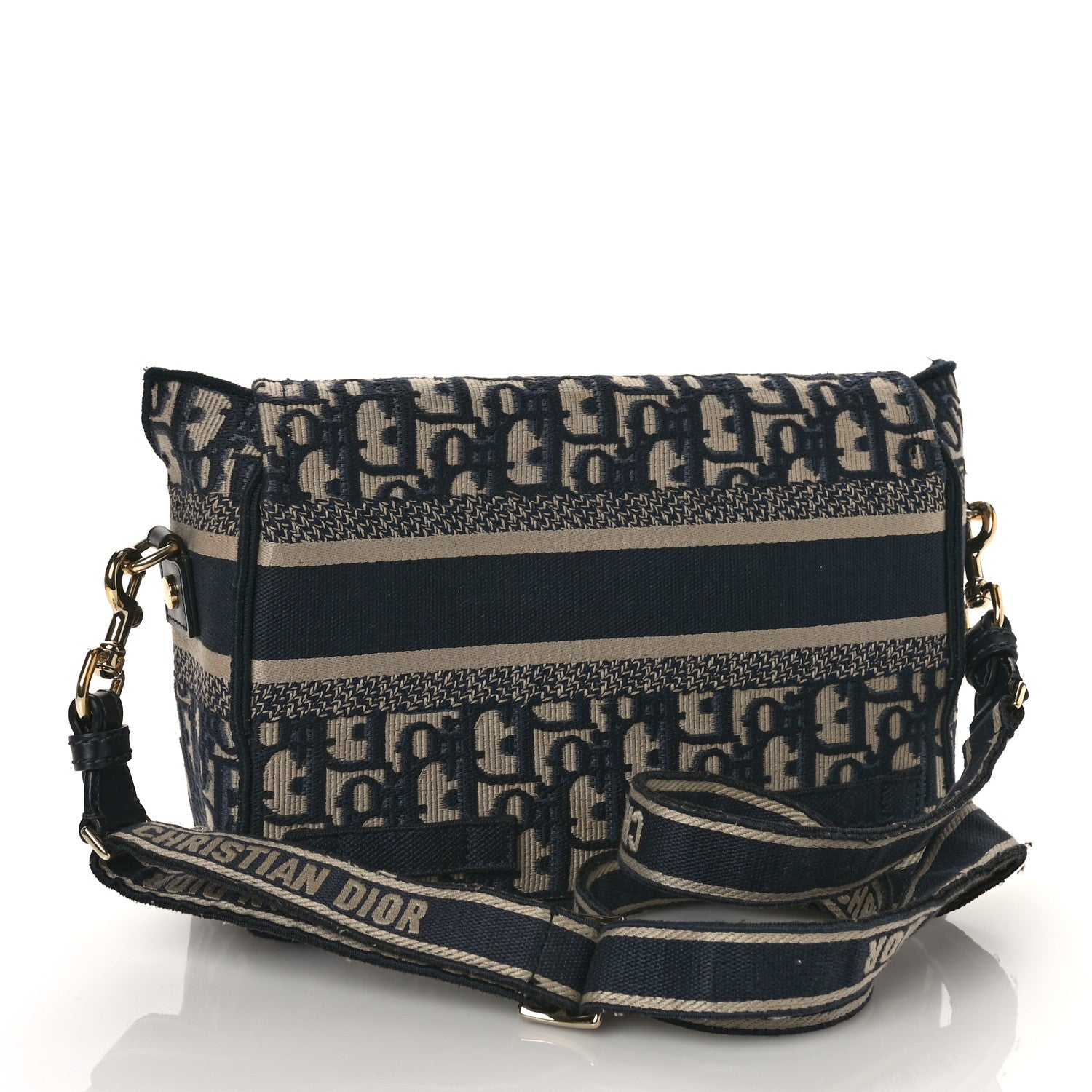 Christian Dior Oblique Small Diorcamp Messenger Blue 3 of 9