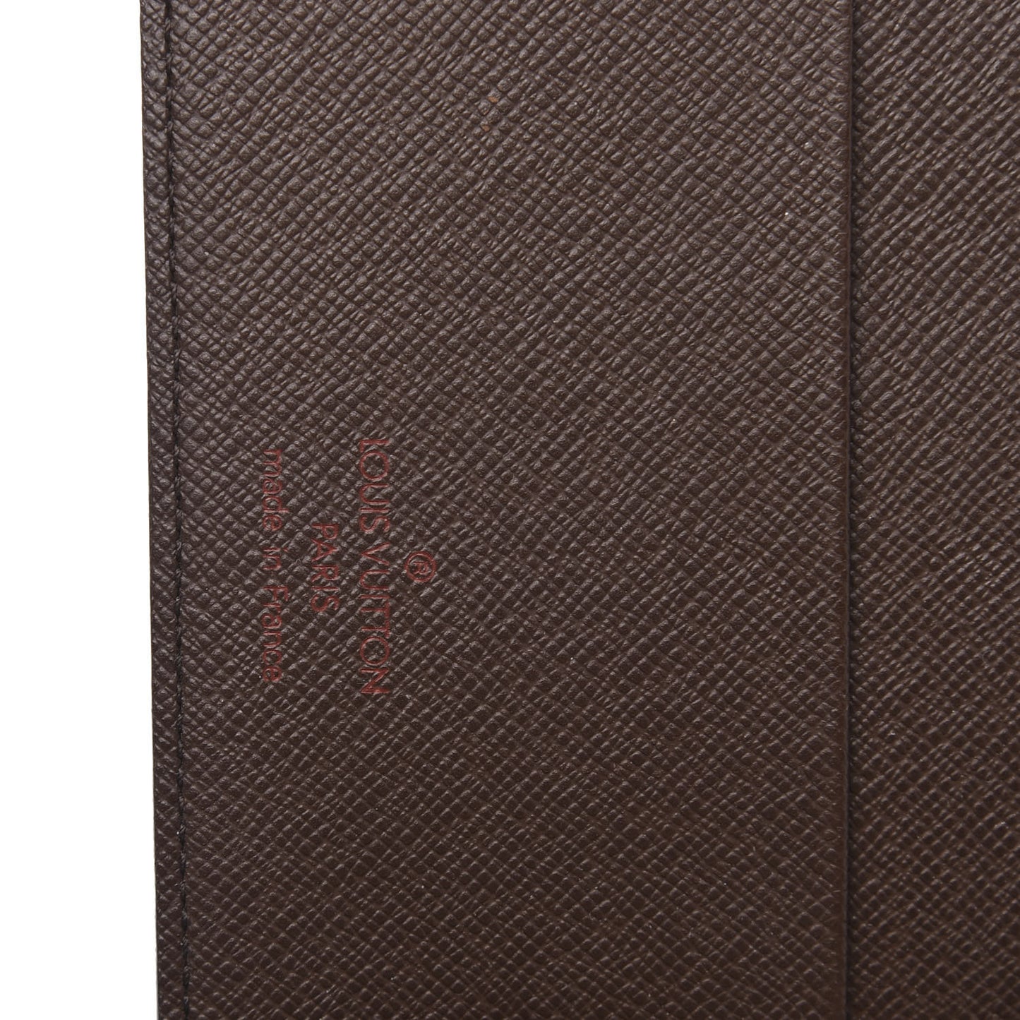 Damier Ebene Medium Ring Agenda Cover
