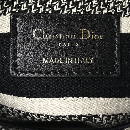 Christian Dior Canvas Embroidered Zodiac Toile De Jouy Medium Lady D-Lite Latte 6 of 8