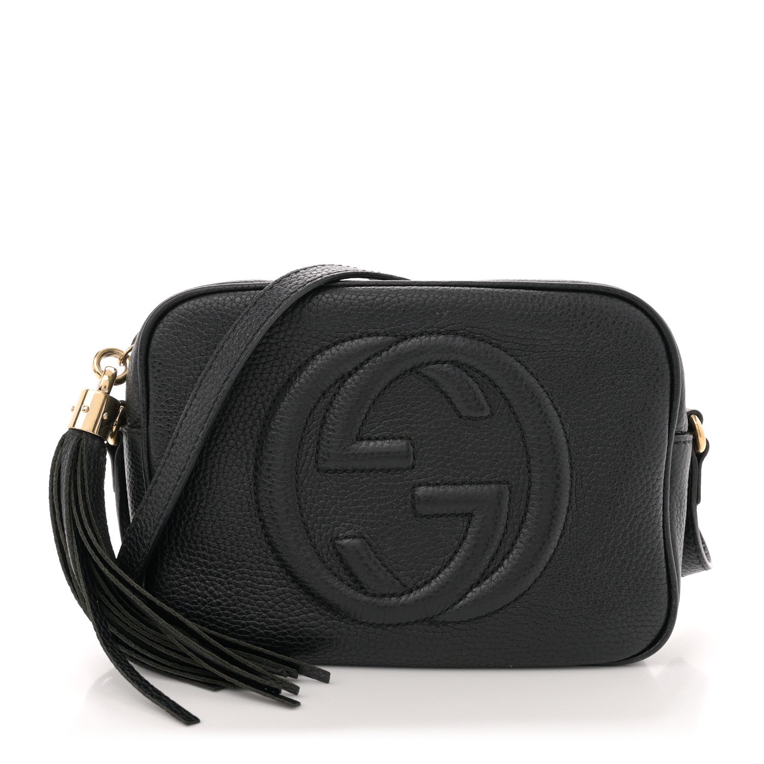 Gucci Pebbled Calfskin Small Soho Disco Bag Black 1 of 11