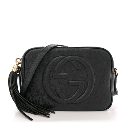 Gucci Pebbled Calfskin Small Soho Disco Bag Black 1 of 11