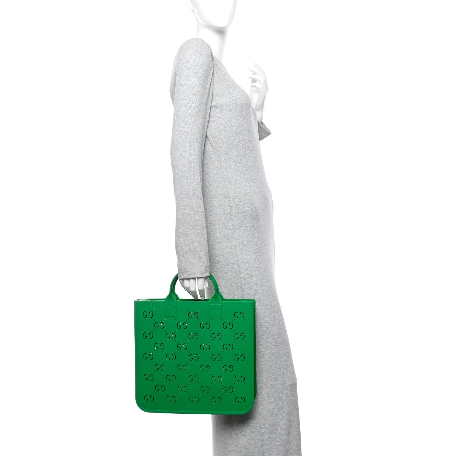 Gucci Rubber Kids GG Tote New Shamarock 2 of 9