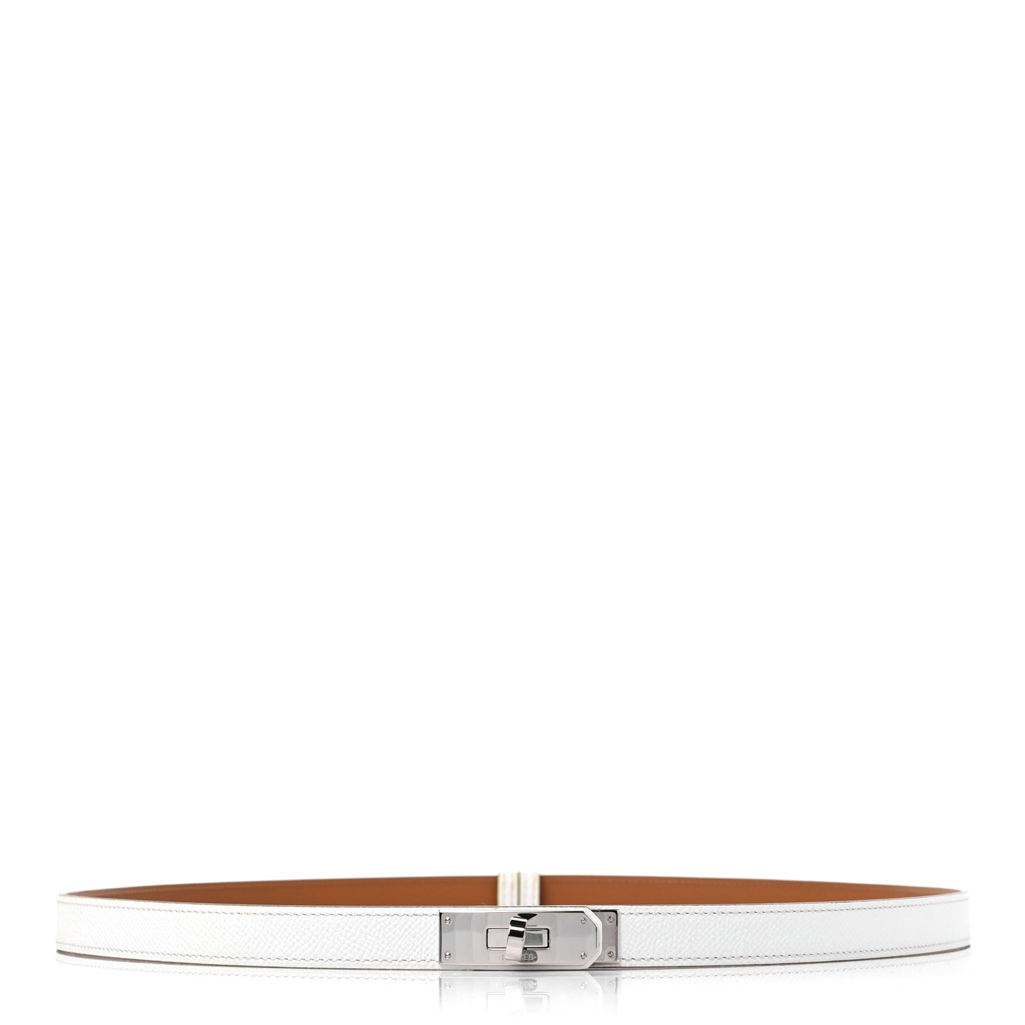 Epsom Kelly Belt White
