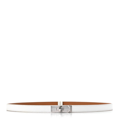 Hermes Epsom Kelly Belt White 1 of 4