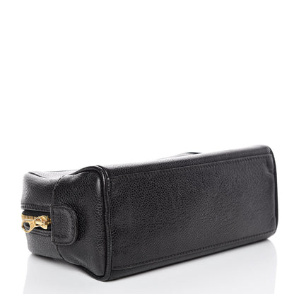 Chanel Caviar CC Large Cosmetic Case Black 4 of 13