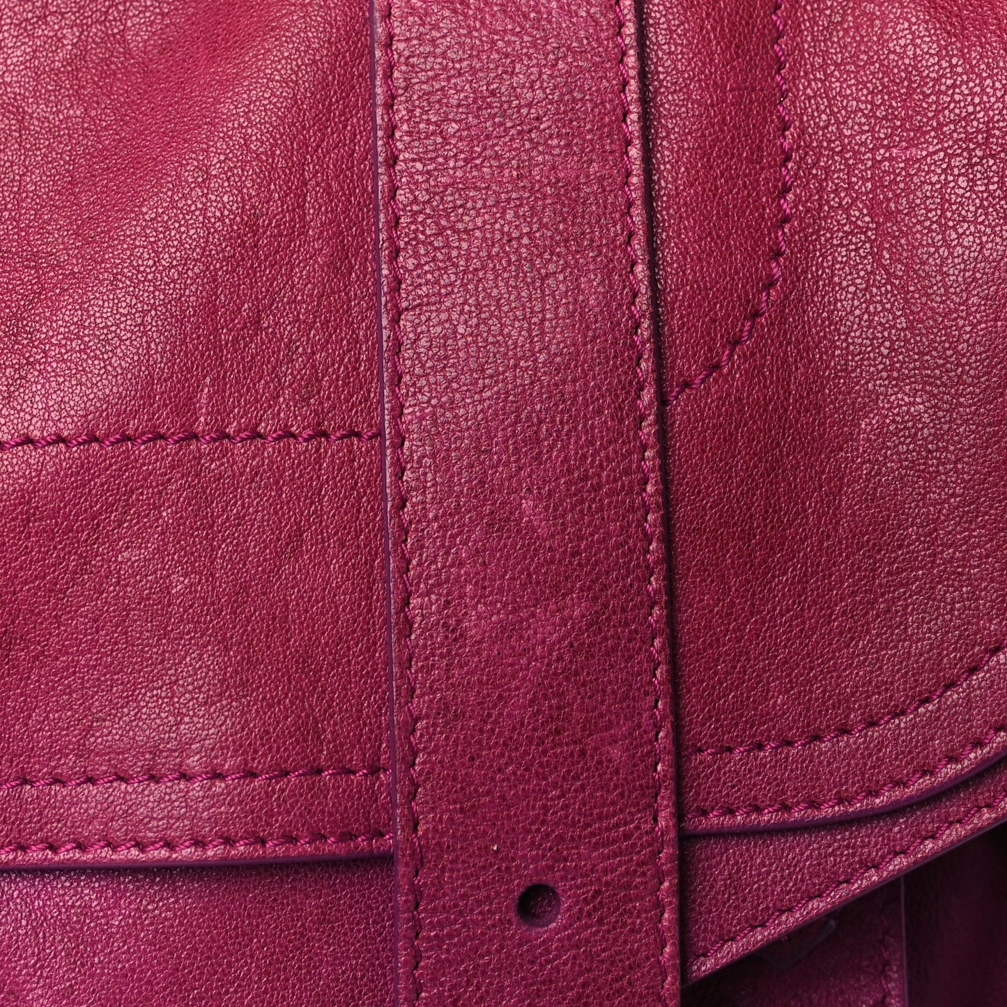 Lambskin Medium PS1 Satchel Raspberry