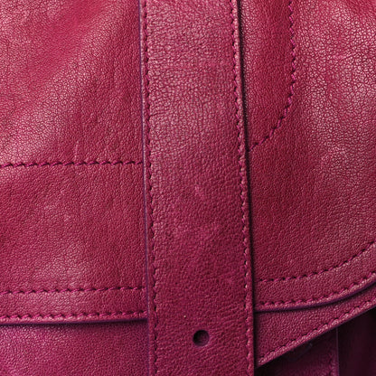 Proenza Schouler Lambskin Medium PS1 Satchel Raspberry 7 of 8