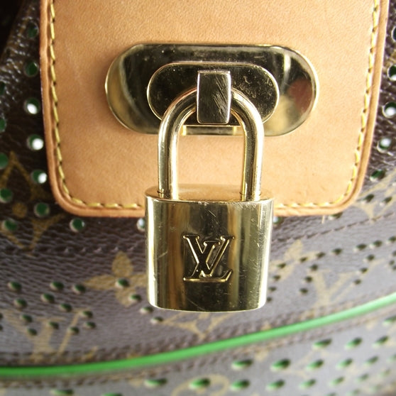 Louis Vuitton Monogram Perforated Musette Green 7 of 10