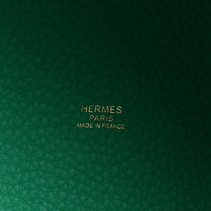 Hermes Taurillon Clemence Picotin Lock 22 MM Menthe 6 of 10