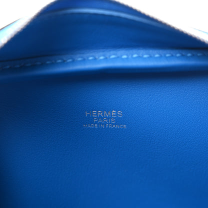 Hermes Swift Tulipomanie Mini Plume Bleu Hydra Mykonos 6 of 11