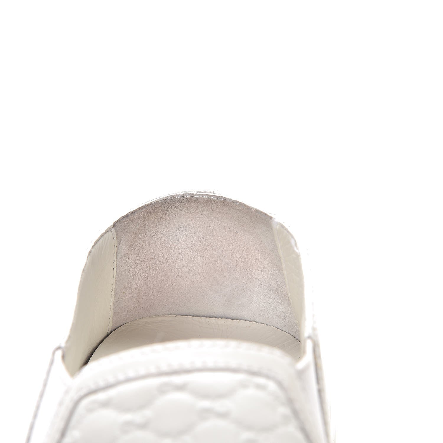 Gucci Microguccissima Slip On Sneakers 37 White 11 of 13