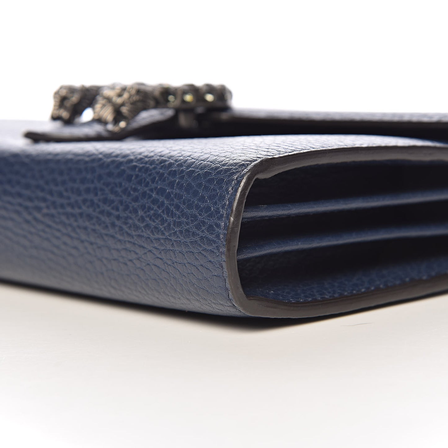 Dollar Calfskin Crystal Mini Dionysus Chain WalletCalfskin Mini Dionysus Chain Wallet Blue Agata Black Diamond