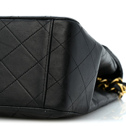 Chanel Lambskin Quilted XL Jumbo Single Flap Black 11 of 14